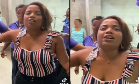 Mujer 'poseída' canta canciones de Shakira y Rihanna durante exorcismo; video se vuelve viral 