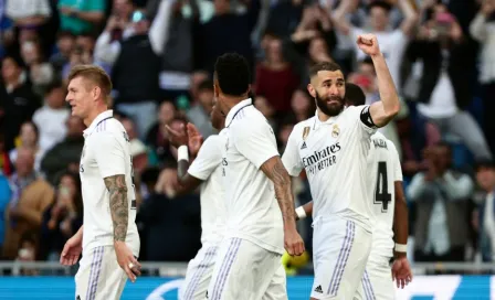 Real Madrid goleó al Valladolid con 'hat-trick' de Karim Benzema