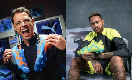 'Dupla a la moda', Chicharito y Neymar presentan tenis de futbol muy 'fashionistas'