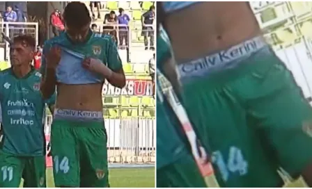 Jugador chileno se viraliza por usar ropa interior Cailv Kerini, marca que fue demandada por Calvin Klein