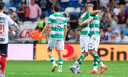 Santos firmó histórica remontada en el Gigante de Acero ante Rayados