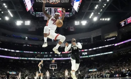 Playoffs NBA: Heat aplastó a Bucks 130-117; Giannis y Herro, lesionados