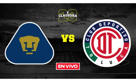 Pumas vs Toluca Liga MX EN VIVO Jornada 15 Clausura 2023