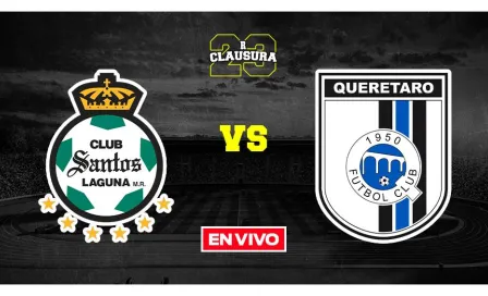 Santos vs Querétaro Liga MX EN VIVO Jornada 16 Clausura 2023