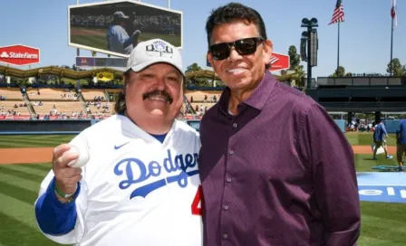 Ramón Ayala lanza la primera bola en duelo de Dodgers vs Mets