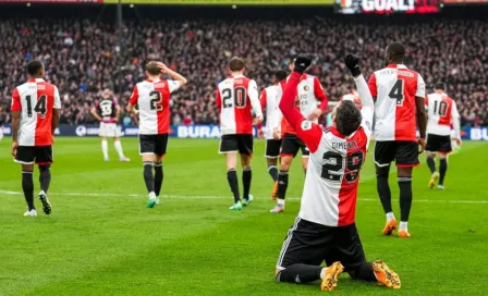 ¡Con gol de Santi Giménez el Feyenoord le gana al Utrecht!