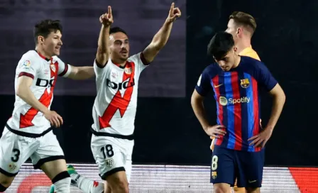 Barcelona cae ante el Rayo Vallecano y le da vida al Real Madrid en LaLiga 