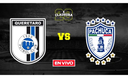 Querétaro vs Pachuca Liga MX EN VIVO Jornada 17 Clausura 2023