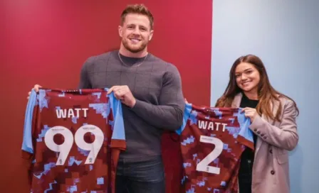 JJ Watt y su esposa, Kealia, nuevos inversionistas del Burnley de la Premier League