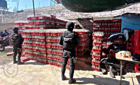 Coca-Cola pirata, en Iztapalapa fue desmantelado un sitio donde clonaban el refresco