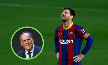 Javier Tebas: 'Quiero que Messi vuelva a La Liga, pero hay control económico'