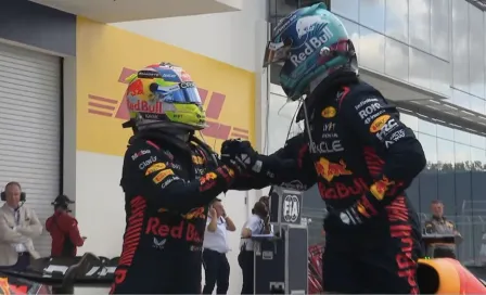 Checo Pérez sobre la segundo lugar en GP de Miami: 'Max fue más fuerte y fue una victoria merecida para él'