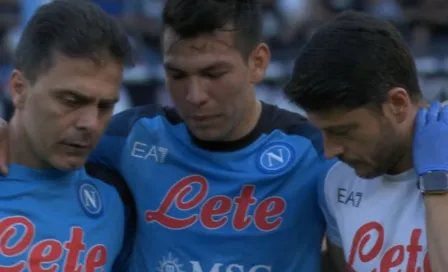 Chucky Lozano enciende alarmas con lesión en el Napoli vs Fiorentina 