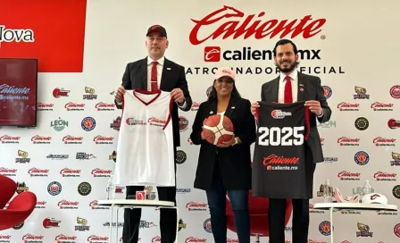 Grupo Caliente anunció su alianza con la Liga Nacional de Baloncesto Profesional en México