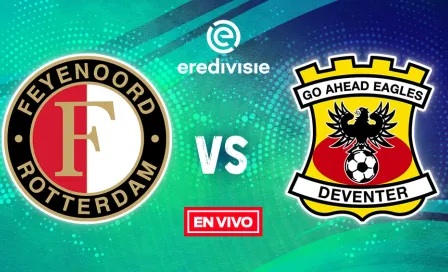 Santiago Giménez: Feyenoord vs Go Ahead Eagles Eredivisie EN VIVO Jornada 32