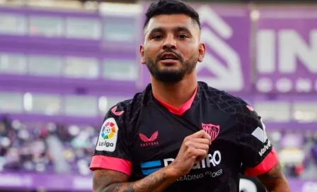 Tecatito Corona reapareció en el Sevilla con un golazo ante el Valladolid