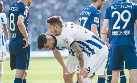 ¡De último minuto, literal! Hertha Berlín desciende tras un gol en el 90+4'