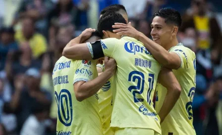 Jugadores del América celebraron gol de Tigres que les dio el boleto a la Gran Final