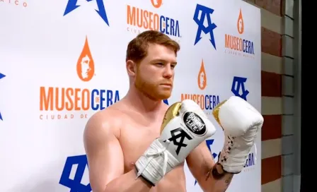 Canelo Álvarez es inmortalizado con estatua para el Museo de Cera