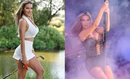 Paige Spiranac deja el golf y se convierte en stripper; se llamará 'Sandy Mounds'