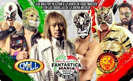 CMLL anunció la llegada a México de Fantasticamanía junto a New Japan Pro-Wrestling 