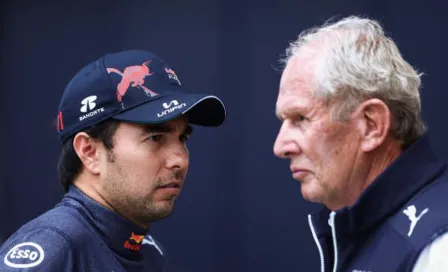 Helmut Marko sobre la actuación de Checo en Montmeló: "Salió mal y se quedó sin podio"