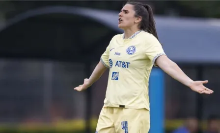 América Femenil: Española Andrea Pereira entonó el himno nacional previo a la Final