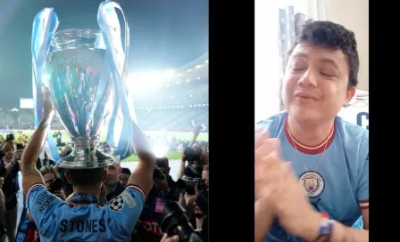 Manchester City: Revientan a fan citizen por llorar tras ganar la Champions League