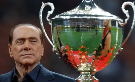 Silvio Berlusconi ganó más de 25 títulos como dueño del AC Milan en 20 años