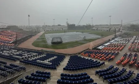 LMB: Estadio Beto Ávila de Cancún sufre inundaciones tras las tormentas del fin de semana