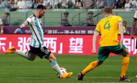 Messi anotó un golazo contra Australia; es el más rápido de su carrera