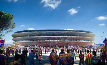 Barcelona: El Camp Nou empezó con las obras para su remodelación y ampliación