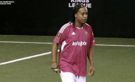 Jugador de la Kings League confesó a qué huele Ronaldinho