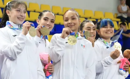 Alexa Moreno se repuso a caída para ganar el oro con el equipo femenil de Gimnasia