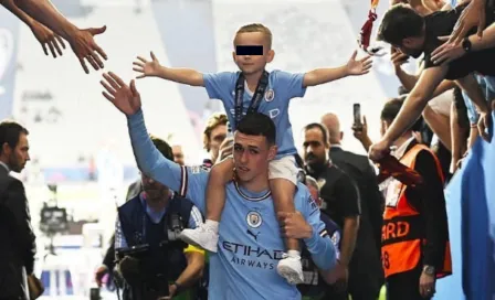 Phil Foden crea cuenta de Instagram a su hijo, 'El Wey'