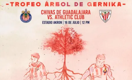 Chivas y Athletic de Bilbao definirán al campéon del Trofeo Árbol de Gernika en el Akron