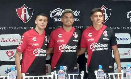 Atlas presentó de manera oficial a sus tres refuerzos para el apertura 2023