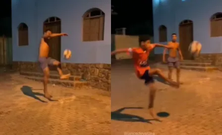 Jóvenes brasileños causan sensación en redes por increíbles habilidades en freestyle