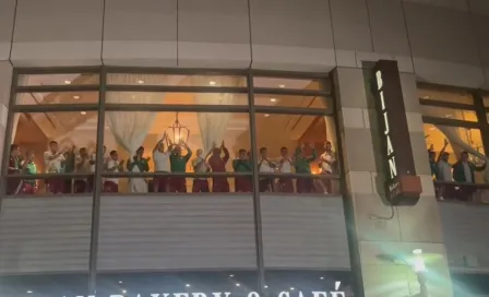 Selección Mexicana es sorprendida con serenata previo a duelo frente a Qatar