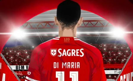 Ángel Di María es oficialmente nuevo jugador del Benfica