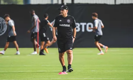 Tata Martino ya dirigió su primer entrenamiento con Inter de Miami, aún sin Messi 