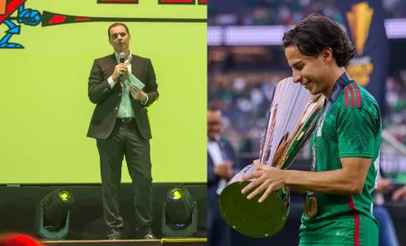 Martinoli dice que Diego Lainez siempre es Campeón sin jugar y este le deja 'mensajito' en Twitter