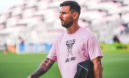 Messi ya arribó al DRV PNK Stadium para su debut con Inter Miami en juego vs Cruz Azul