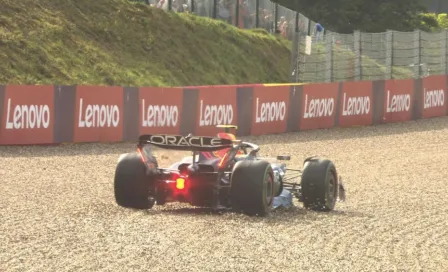 Checo Pérez tras abandonar el sprint en Bélgica: "Se arruinó nuestra carrera"