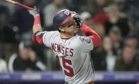 Joey Meneses conectó un cuadrangular que le dio la victoria a los Nationals sobre Milwaukee