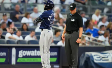 Randy Arozarena conecta cuadrangular en victoria de Rays sobre Yankees