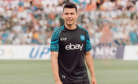 ¿Se queda? Chucky Lozano fue titular con el Napoli en partido amistoso contra Girona