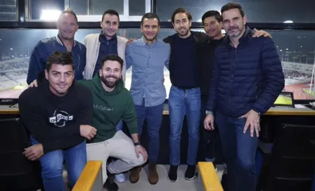 Jaime Lozano, Andrés Lillini y Duilio Davino estuvieron presentes en el Pumas vs Toluca