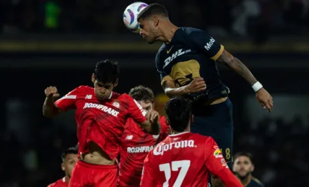 Pumas empata ante Toluca en un partido lleno de errores y de conatos de bronca