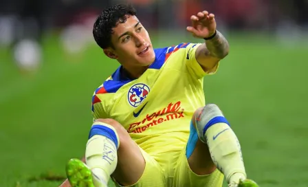 América: La lesión de Alejandro Zendejas no es de gravedad, aunque no jugará ante Cruz Azul